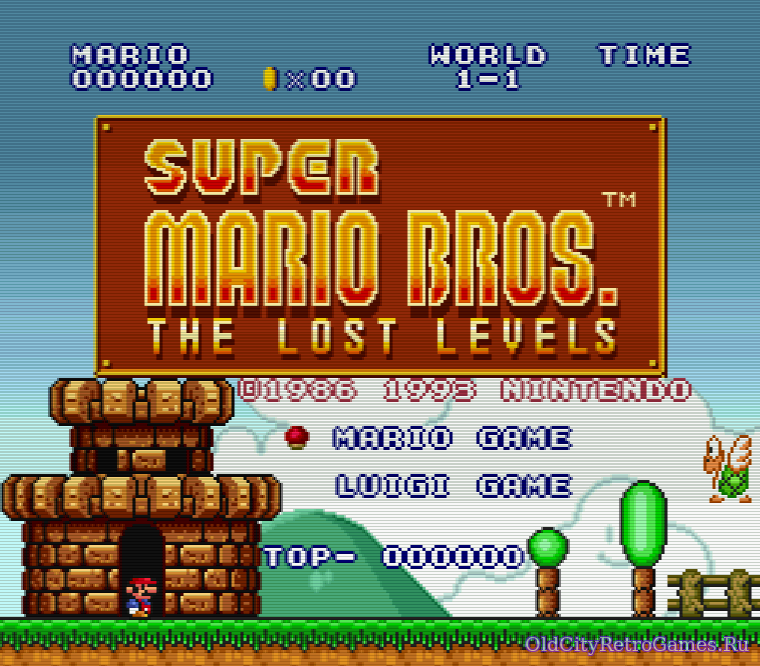 Фрагмент #4 из игры Super Mario All-Stars / Супер Марио - Все Звёзды