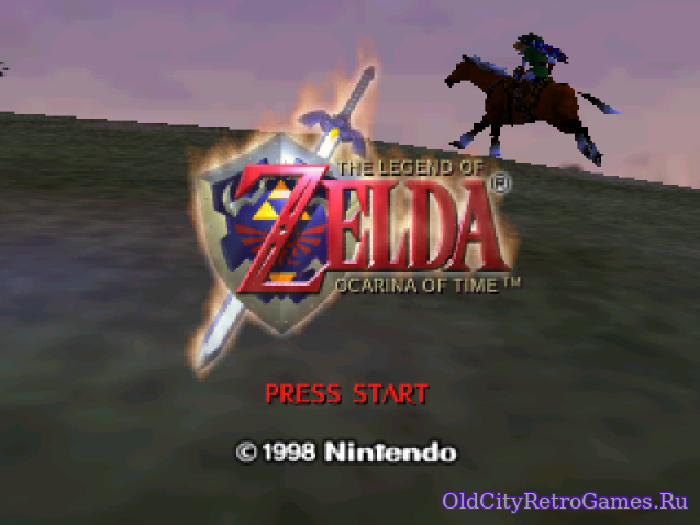 Фрагмент #1 из игры Legend of Zelda 'the: Ocarina of Time / Легенда Зельды: Окарина Времени