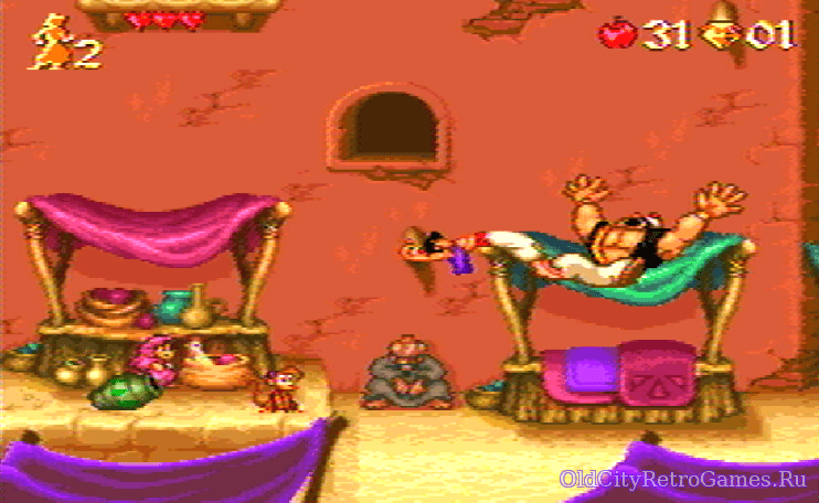 Фрагмент #2 из игры Aladdin / Аладдин