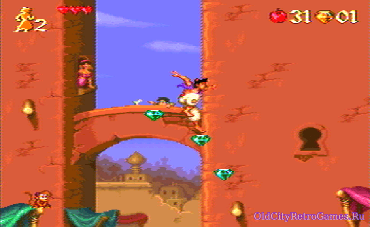 Фрагмент #3 из игры Aladdin / Аладдин