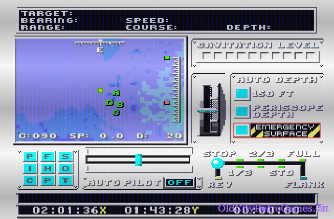 Фрагмент #1 из игры 688 Attack Sub / 688 Атакующая Субмарина (Подводная Лодка)