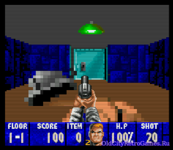 Фрагмент #4 из игры Wolfenstein 3D The Claw of Eisenfaust / Вольфенштайн 3Д Коготь Эйзенфауста