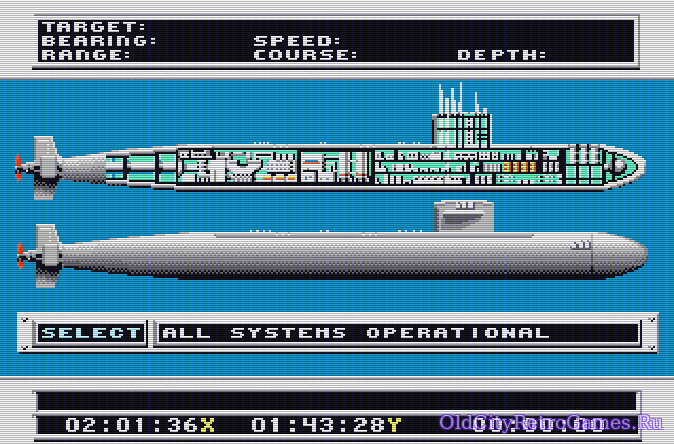 Фрагмент #3 из игры 688 Attack Sub / 688 Атакующая Субмарина (Подводная Лодка)