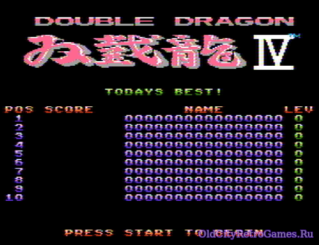 Фрагмент #3 из игры Double Dragon IV / Дабл Драгон 4