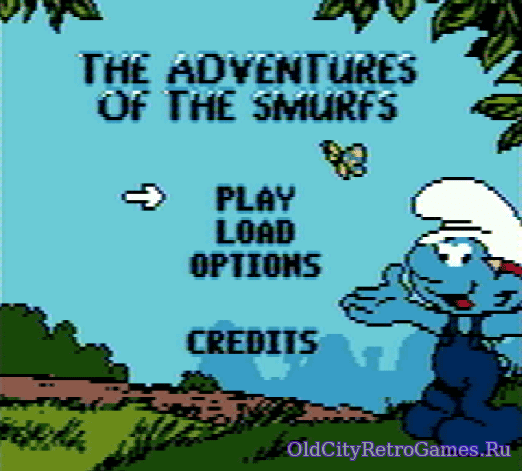 Фрагмент #2 из игры Adventures of the Smurfs, The / Приключения Смурфов