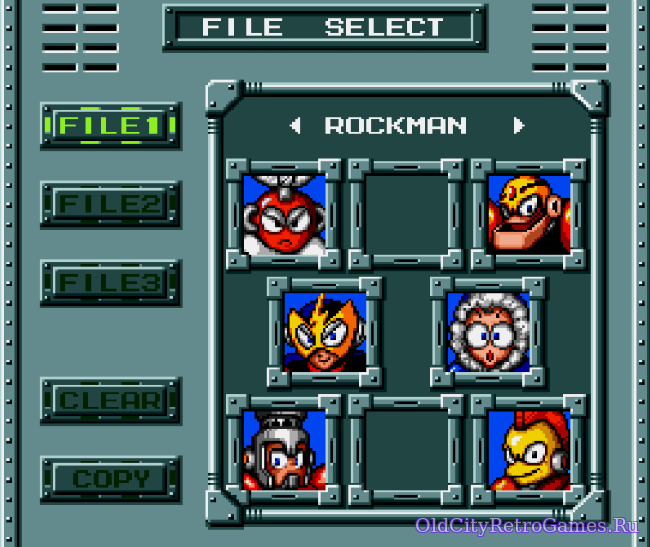Фрагмент #4 из игры Rockman Mega World