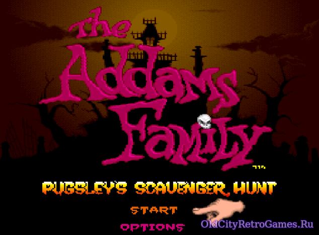 Фрагмент #2 из игры Addams Family, The Pugsley's Scavenger Hunt / Семейка Аддамс - Пагсли и Охота за Мусором.