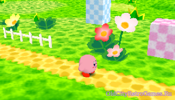 Фрагмент #2 из игры Kirby 64 The Crystal Shards / Кирби 64 Хрустальные Осколки.