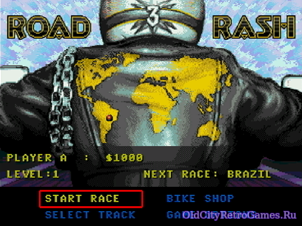 Фрагмент #2 из игры Road Rash 3 Tour De Force