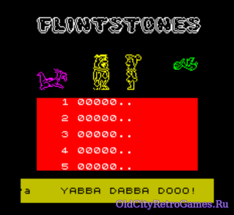 Фрагмент #2 из игры Yabba Dabba Doo! / the Flintstones