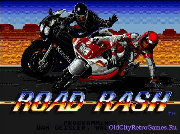 Фрагмент #4 из игры Road Rash / Роуд Раш