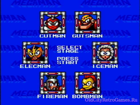 Фрагмент #3 из игры Mega Man: The Wily Wars