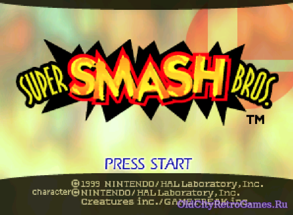 Фрагмент #2 из игры Super Smash Bros. / Супер Смэш Брос.