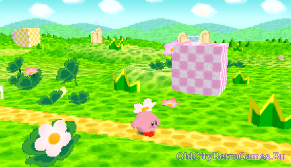 Фрагмент #1 из игры Kirby 64 The Crystal Shards / Кирби 64 Хрустальные Осколки.