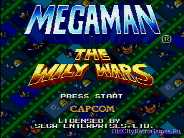 Фрагмент #7 из игры Mega Man: The Wily Wars
