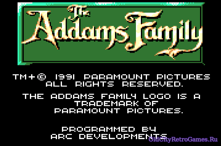 Фрагмент #3 из игры Addams Family 'the / Семейка Аддамс