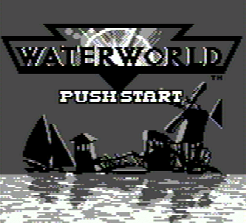 Титульный экран из игры WaterWorld / Водный Мир