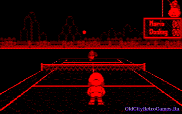 Фрагмент #1 из игры Mario's Tennis / Теннис с Марио