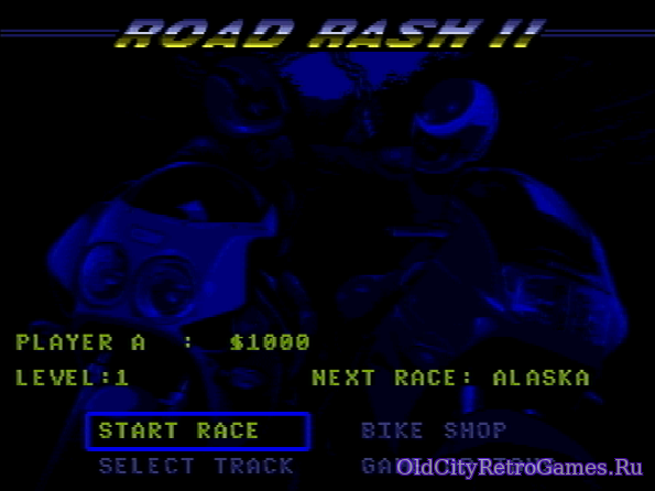Фрагмент #2 из игры Road Rash 2 / Роуд Раш 2