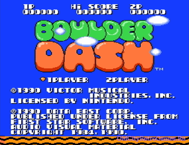 Фрагмент #5 из игры Boulder Dash / Боулдер Даш