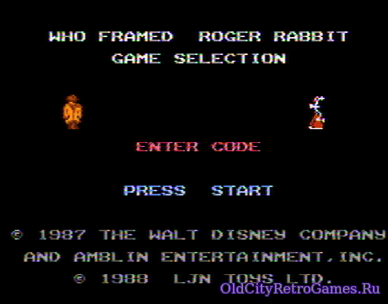Фрагмент #3 из игры Who Framed Roger Rabbit / Кто подставил кролика Роджера