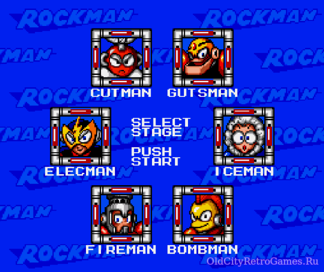 Фрагмент #2 из игры Rockman Mega World