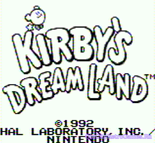 Фрагмент #4 из игры Kirby's Dream Land / Земля мечты Кирби