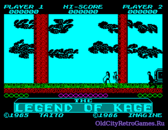 Фрагмент #2 из игры Legend of Kage 'the / 影の伝説 (Kage no Densetsu)