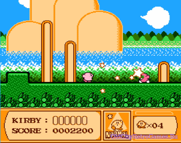 Фрагмент #1 из игры Hoshi no Kirby - Yume no Izumi no Monogatari / 星のカービィ夢の泉の物語