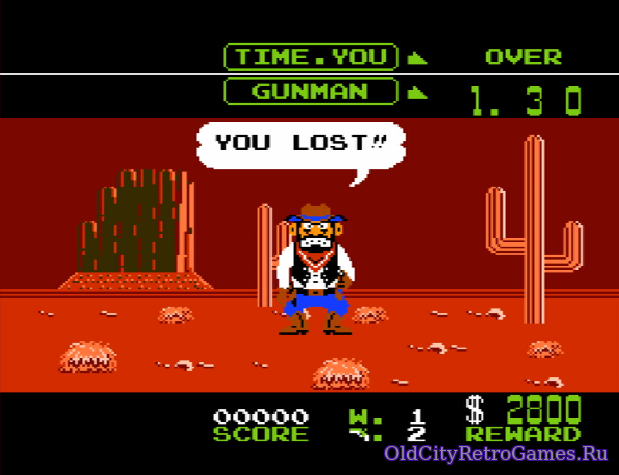 Фрагмент #2 из игры Wild Gunman / Дикий Стрелок