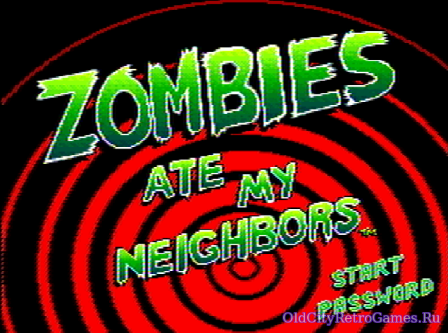 Фрагмент #3 из игры Zombies Ate My Neighbors / Зомби съели моих соседей
