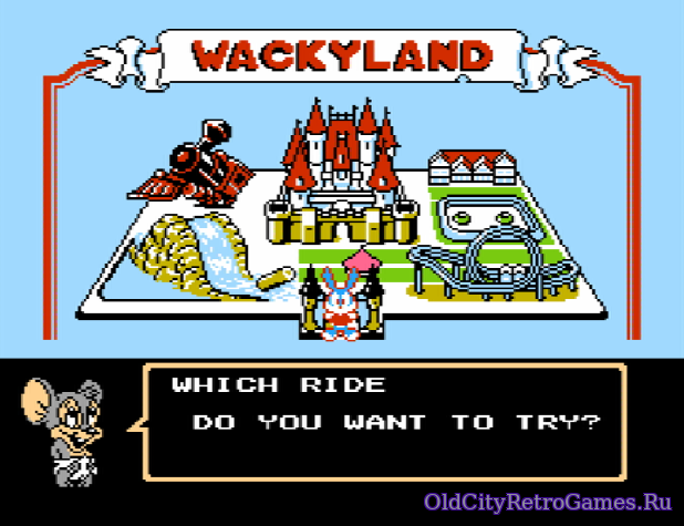 Фрагмент #1 из игры Tiny Toon Adventures 2: Trouble in Wackyland / Приключения Тайни Тун 2 Проблемы в Вэкиленде