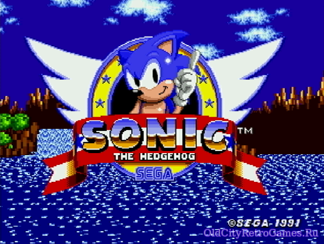 Фрагмент #5 из игры Sonic The Hedgehog / Ёж Соник