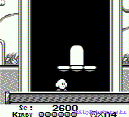 Фрагмент #3 из игры Kirby's Dream Land / Земля мечты Кирби