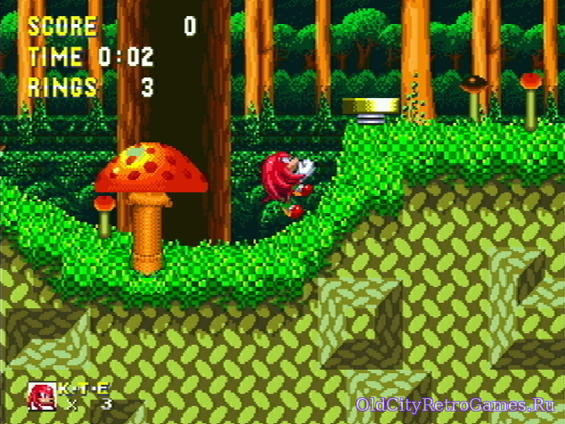 Фрагмент #3 из игры Sonic & Knuckles / Соник и Наклз