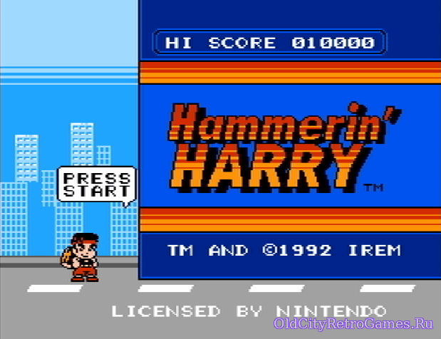 Фрагмент #2 из игры Hammerin' Harry / Заколачиватель Гарри
