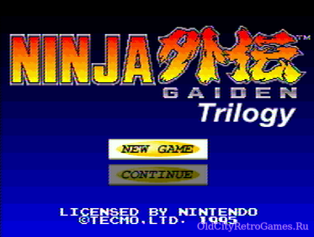 Фрагмент #4 из игры Ninja Gaiden Trilogy / Ниндзя Гайден: Трилогия