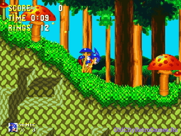 Фрагмент #2 из игры Sonic & Knuckles / Соник и Наклз