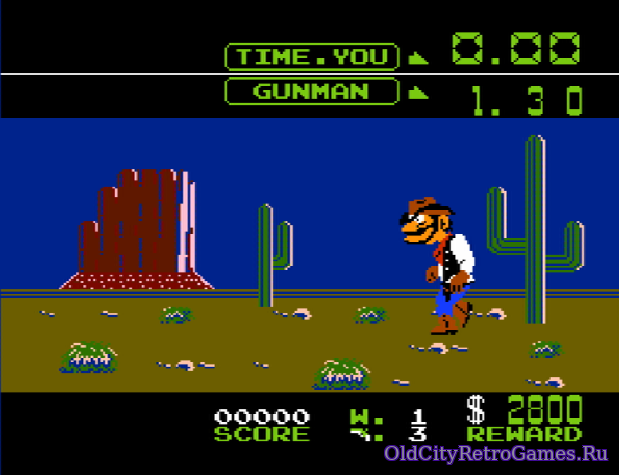 Фрагмент #1 из игры Wild Gunman / Дикий Стрелок
