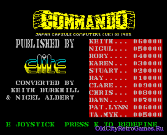 Фрагмент #2 из игры Commando / Коммандо