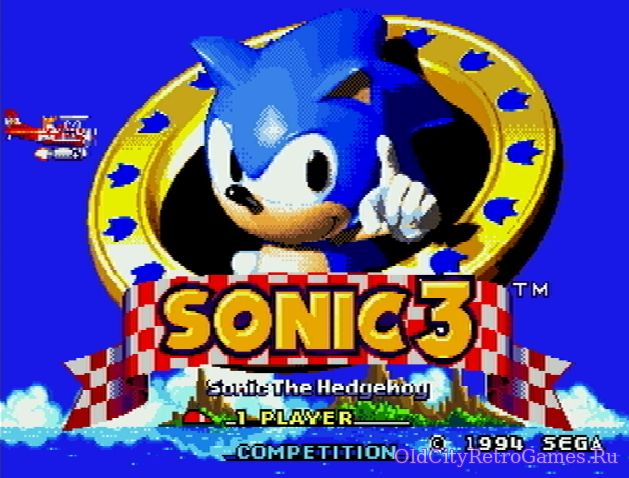 Фрагмент #6 из игры Sonic The Hedgehog 3 / Ёж Соник 3