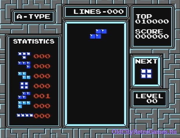 Фрагмент #2 из игры Tetris / Тетрис