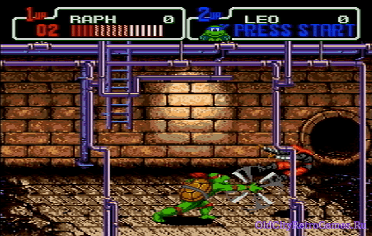 Фрагмент #2 из игры Teenage Mutant Ninja Turtles: The Hyperstone Heist / Черепашки Ниндзя и Украденный ГиперКамень