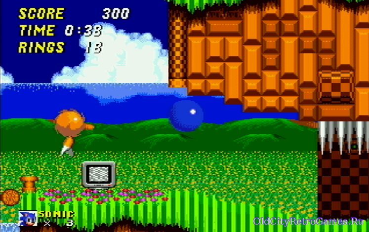 Фрагмент #2 из игры Sonic the Hedgehog 2 / Ёж Соник 2