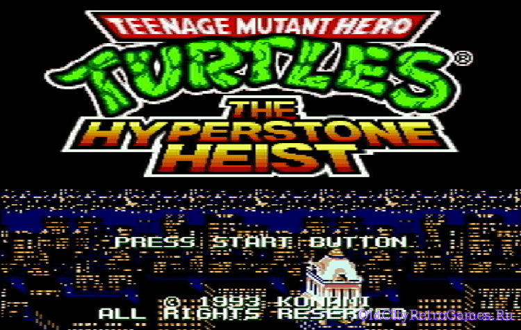 Фрагмент #5 из игры Teenage Mutant Ninja Turtles: The Hyperstone Heist / Черепашки Ниндзя и Украденный ГиперКамень