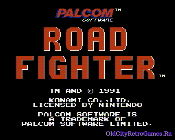 Фрагмент #5 из игры Road Fighter / Дорожный Боец