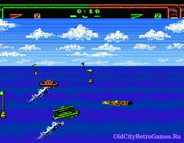 Фрагмент #2 из игры Eliminator Boat Duel / Элиминэйтор Боат Дуэл (Лодочная Дуэль)